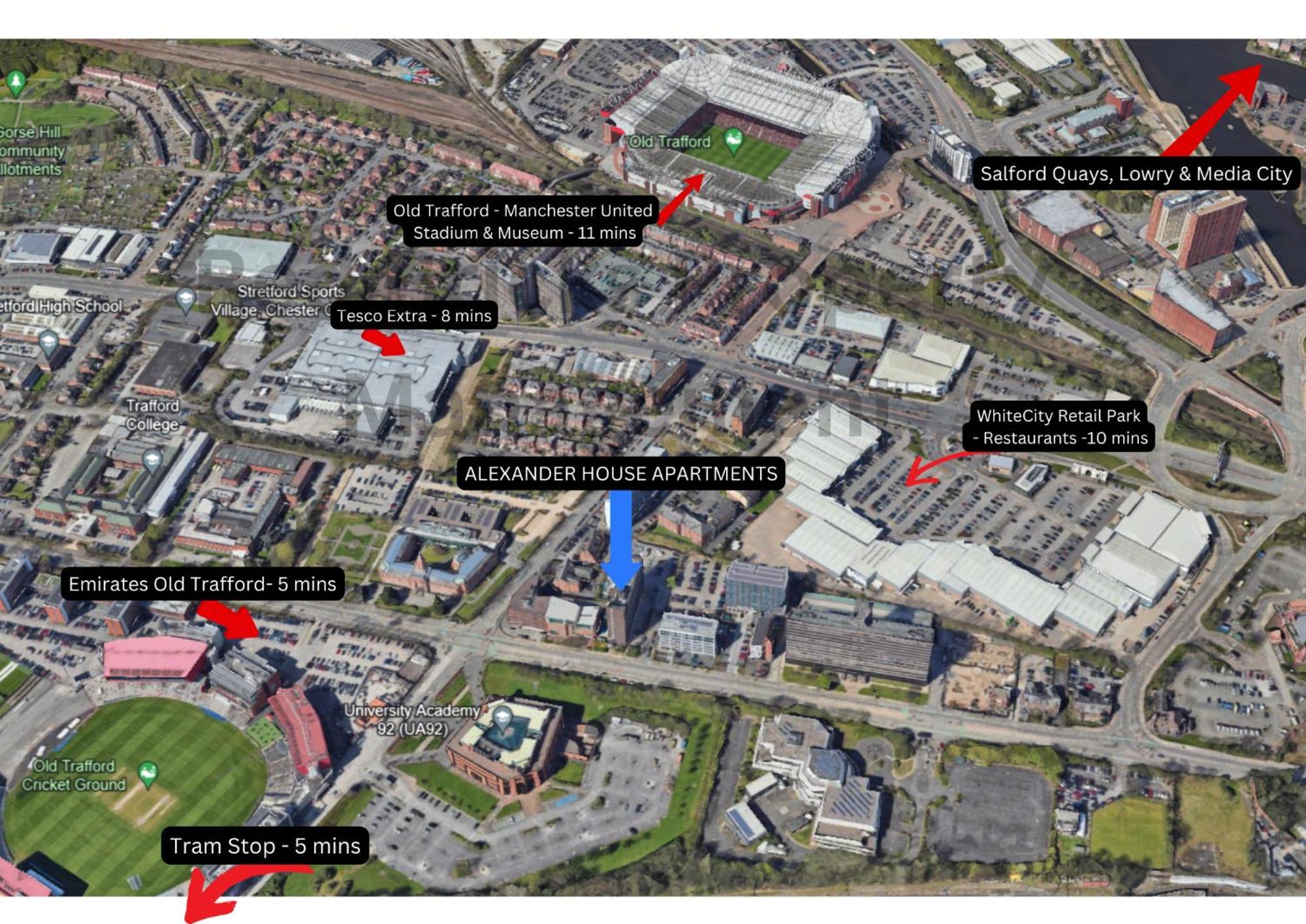 Apartment Luxurious Stylish In Old Trafford Manchester